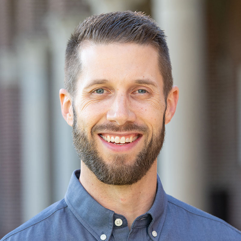 Headshot of Justin Jeppesen.